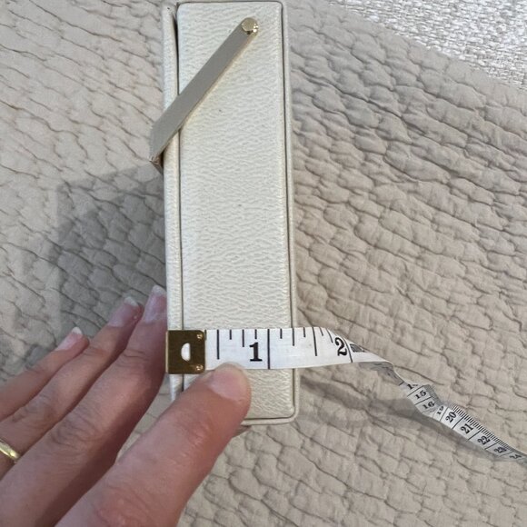 Charlotte Olympia White Leather LOVE Clutch - Picture 5 of 6